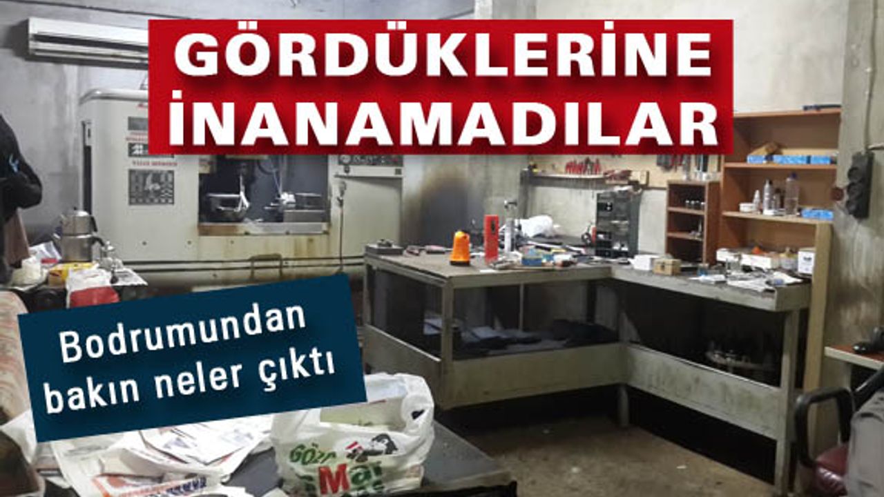Rize'de 1 Milyonluk Silah Atölyesi