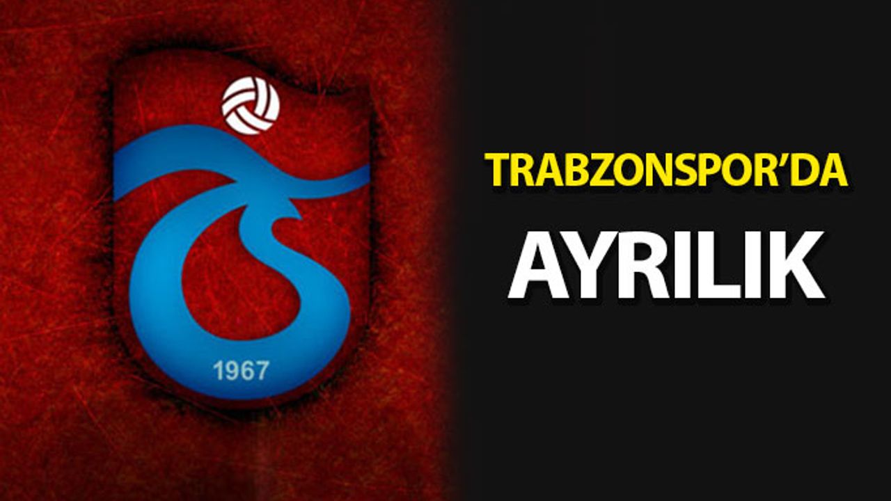 Trabzonspor'da İshak Doğan Ayrılığı