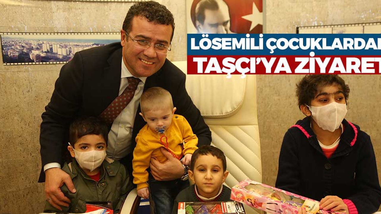 Lösemili Çocuklardan Atakum Belediyesi'ne Ziyaret