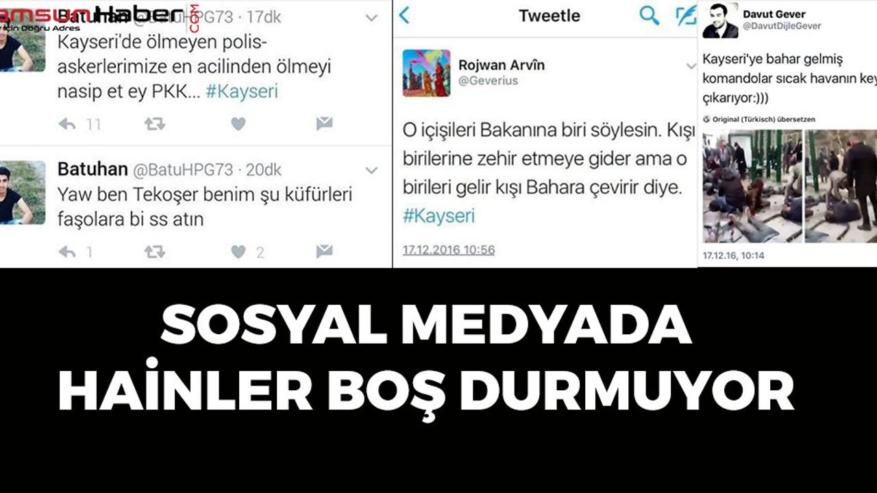 Sosyal Medyada Hainler Boş Durmuyor