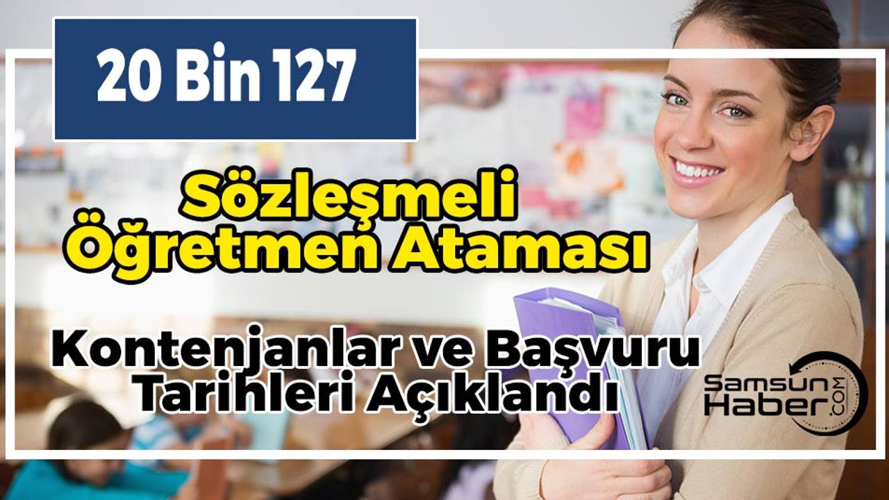 20 Bin Öğretmen Ataması İçin Kontenjanlar Belli Oldu