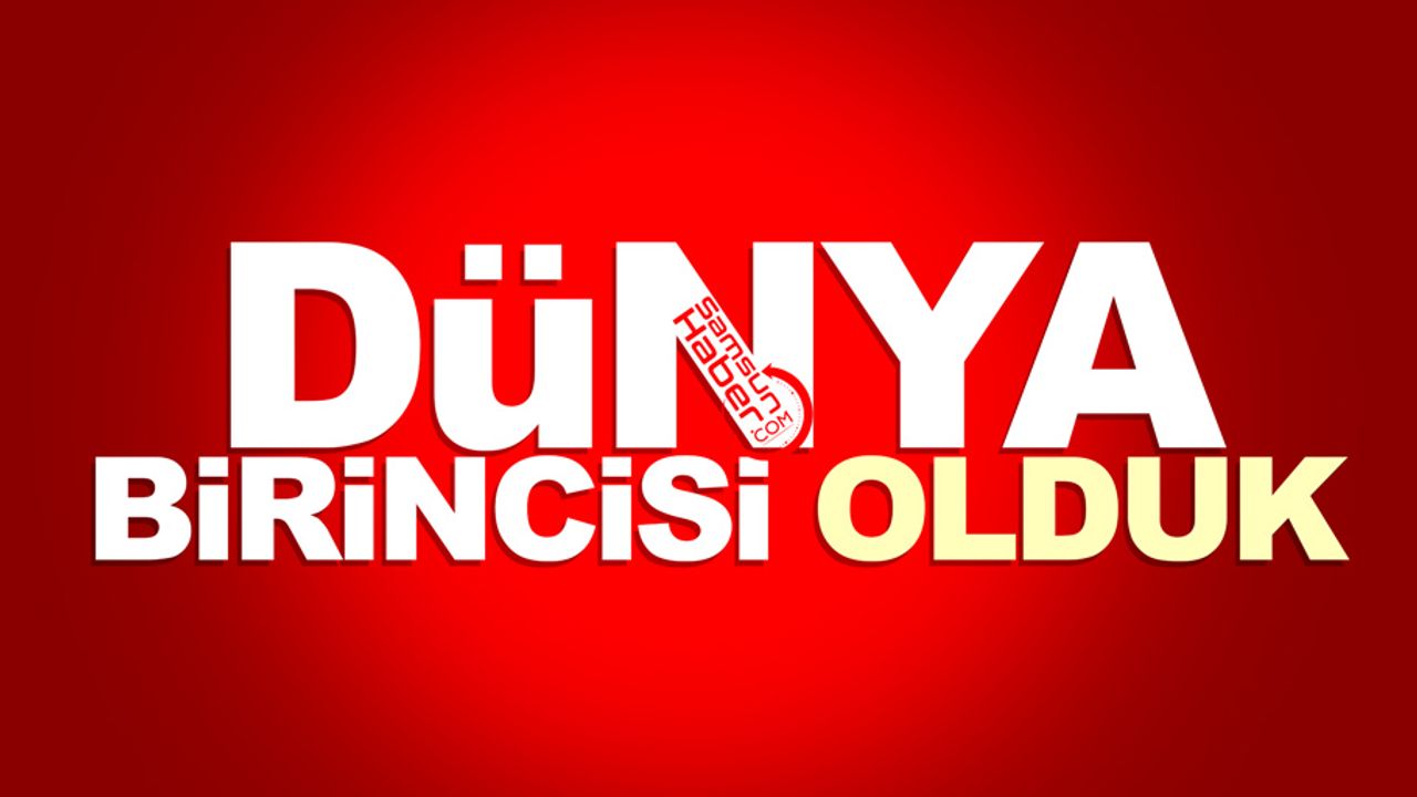 Samsun Anadolu Lisesi (SAL) dünya birincisi oldu