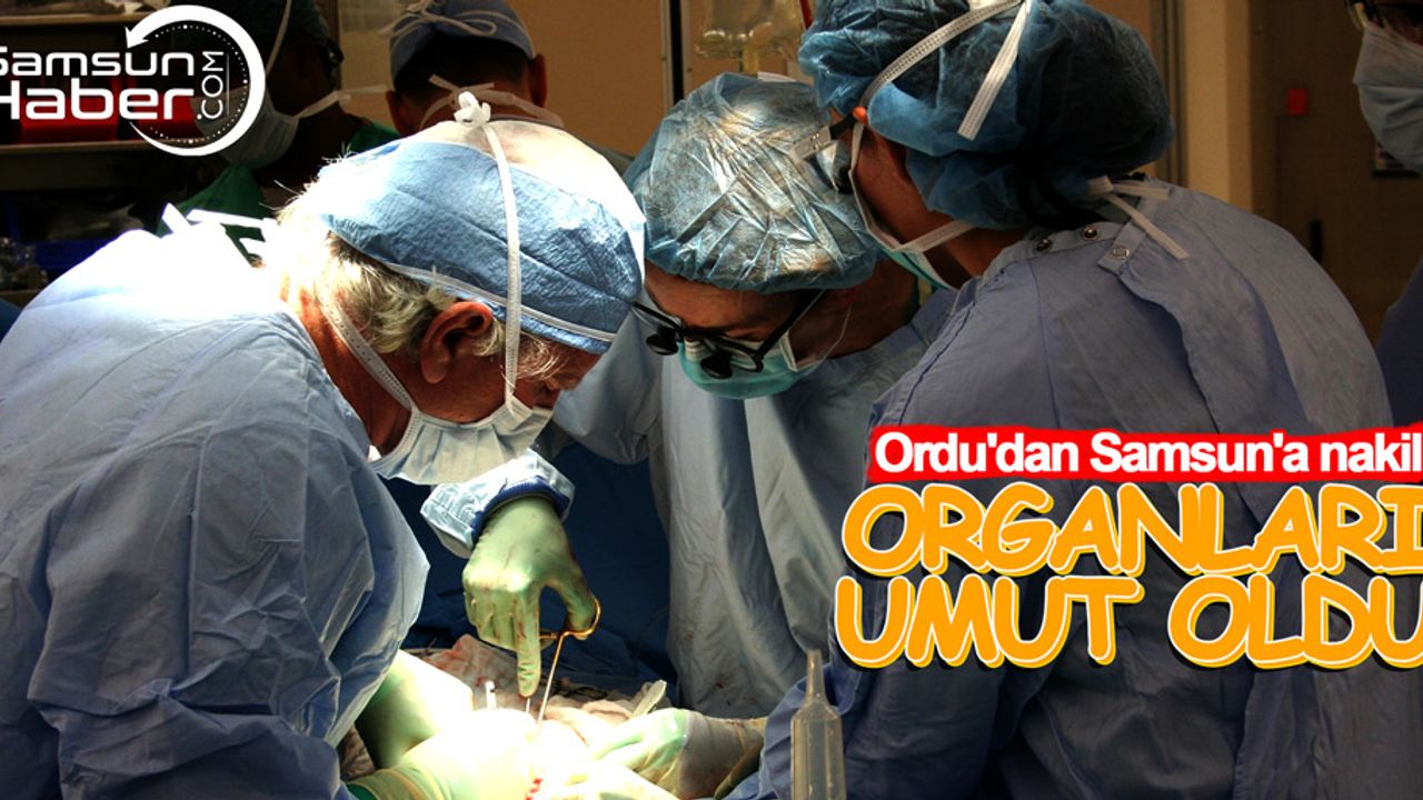 Şasiye Kütük'ün organları Samsun'da hastalara umut oldu