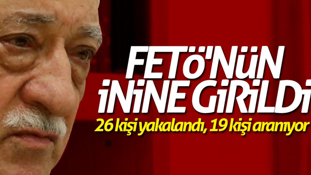Samsun ve 10 ilde FETÖ operasyonu: 45 gözaltı kararı