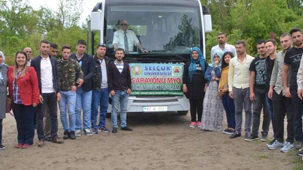Sarayönü MYO'dan Bafra'ya çıkarma