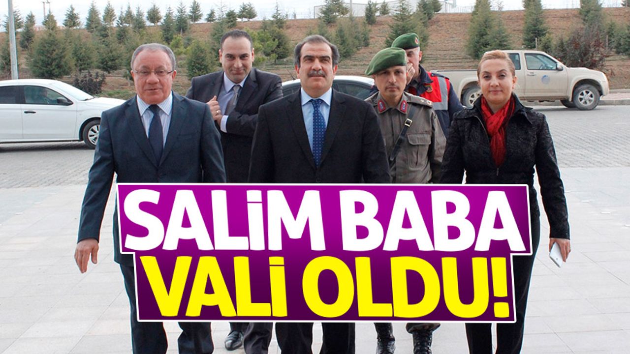Atakum'un ilk kaymakamı Vali oldu