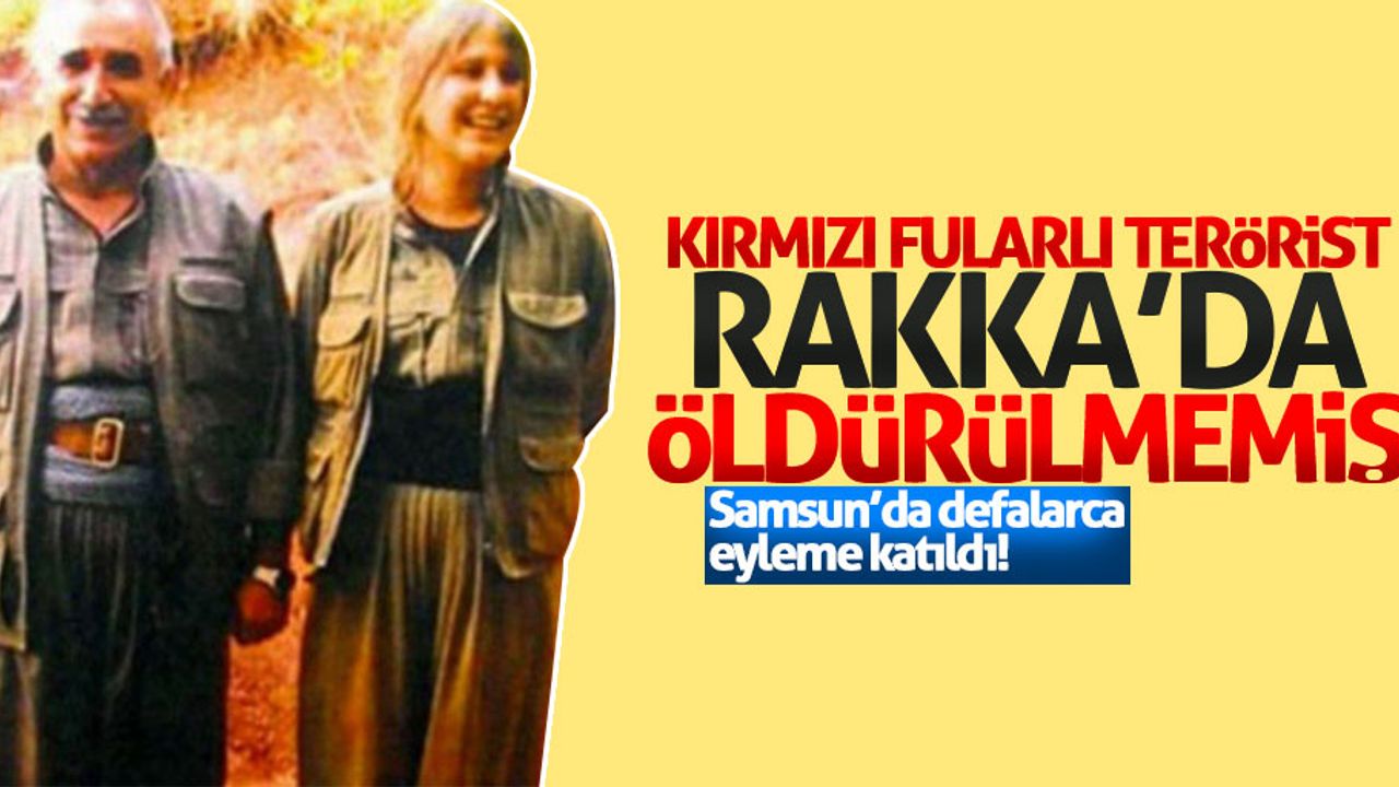 Kırmızı Fularlı Terörist Rakka'da öldürülmedi