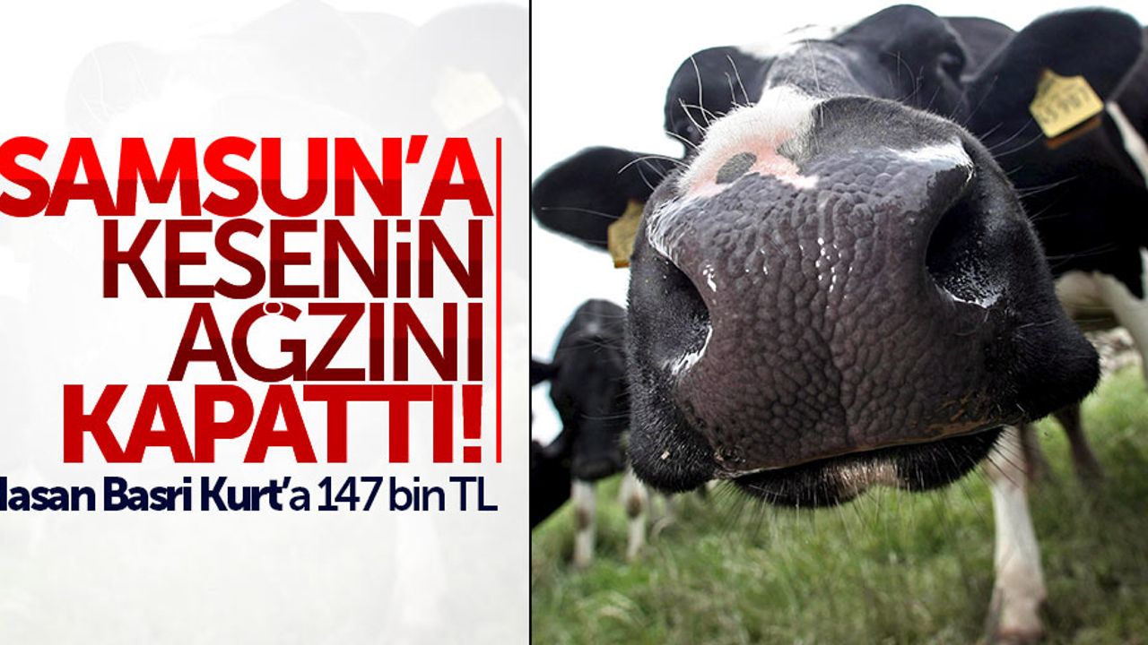 Samsun’da hayvancılığa 2 milyon TL’lik destek
