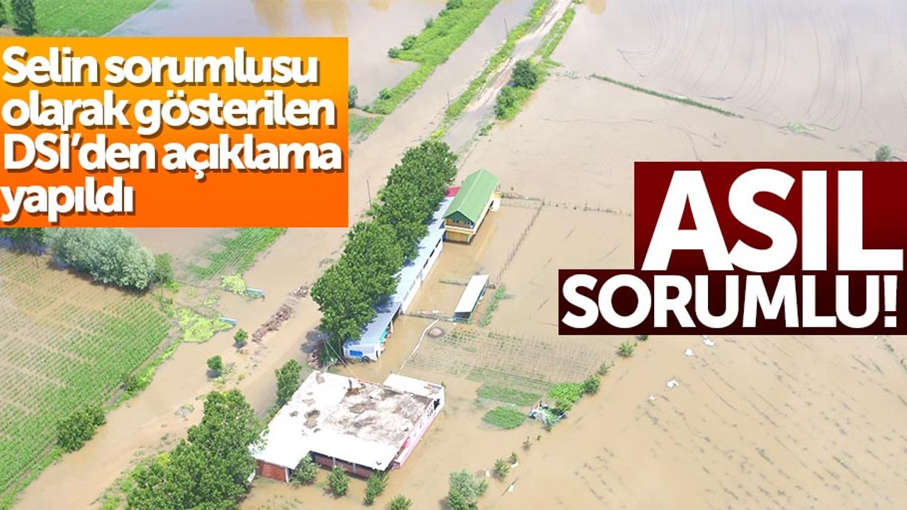Çarşamba'daki selin sorumlusu belli oldu