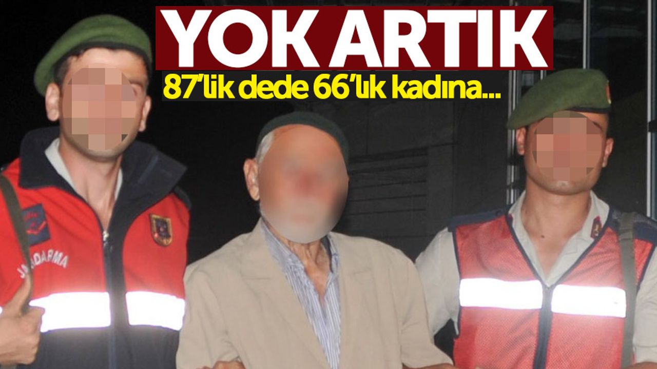 Samsun'da 87 yaşındaki dedeye taciz gözaltısı