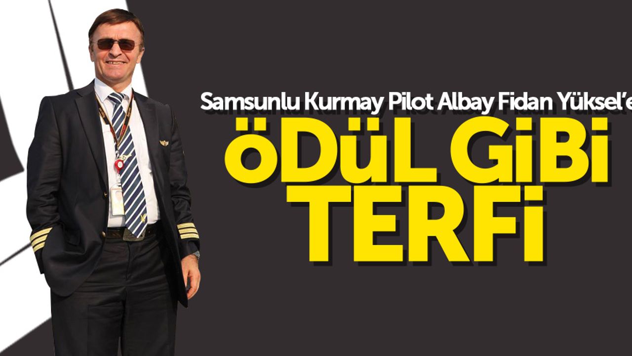 Samsunlu Yaşar Kadıoğlu tuğgeneralliğe terfi etti
