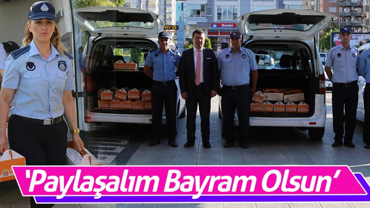 Atakum'da 10 ton et bağışı