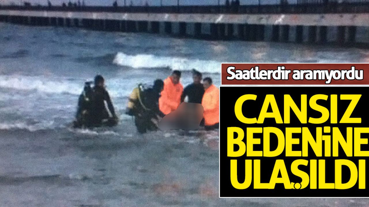 Denizde kaybolan Iraklı çocuğun cesedine ulaşıldı