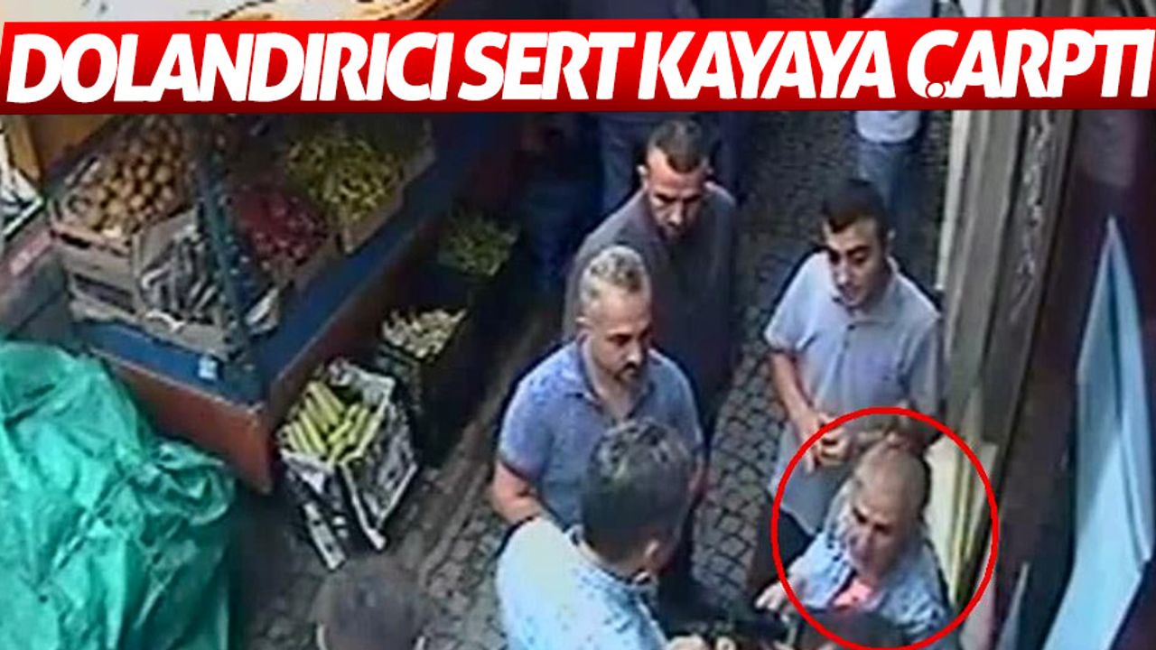 Samsun'da dolandırıcılar sert kayaya çarptı