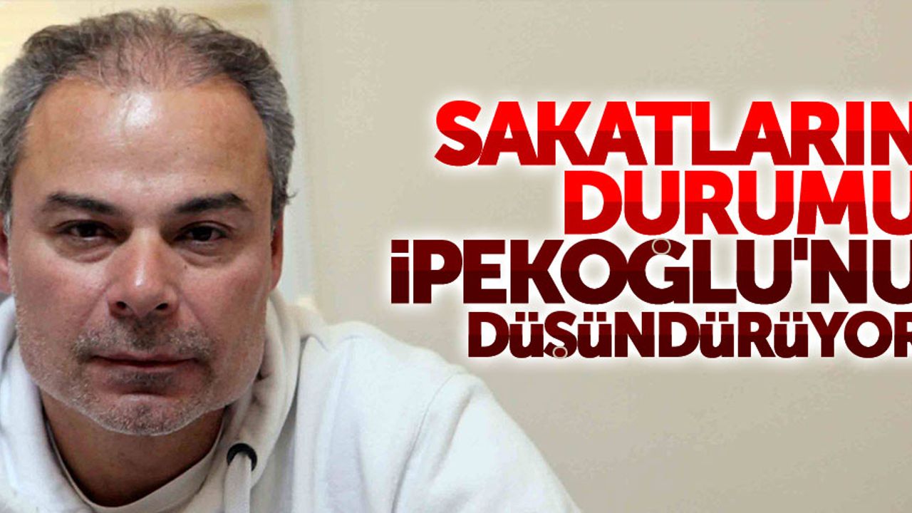 Sakatların durumu Engin İpekoğlu’nu düşündürüyor