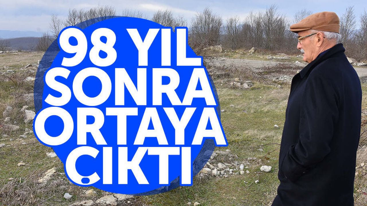 Kurtuluş yolu 98 yıl sonra bulundu