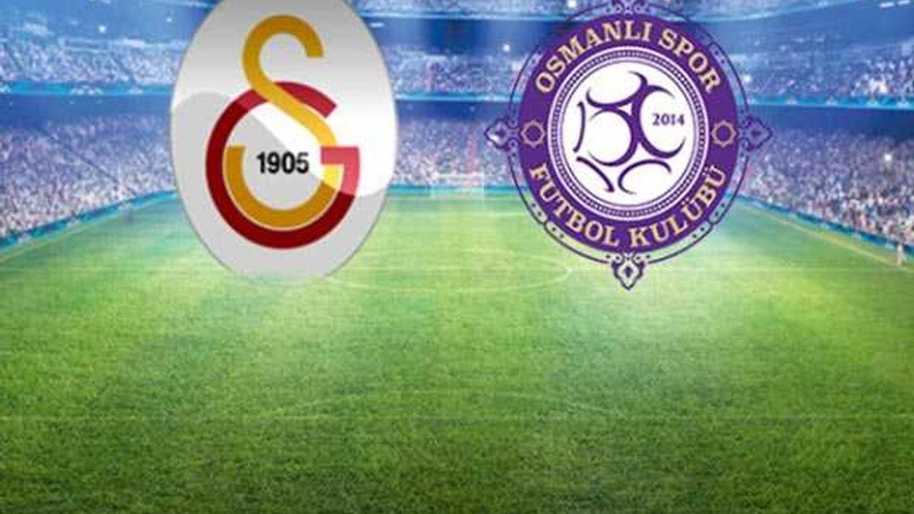Galatasaray Osmanlıspor'u mağlup etti