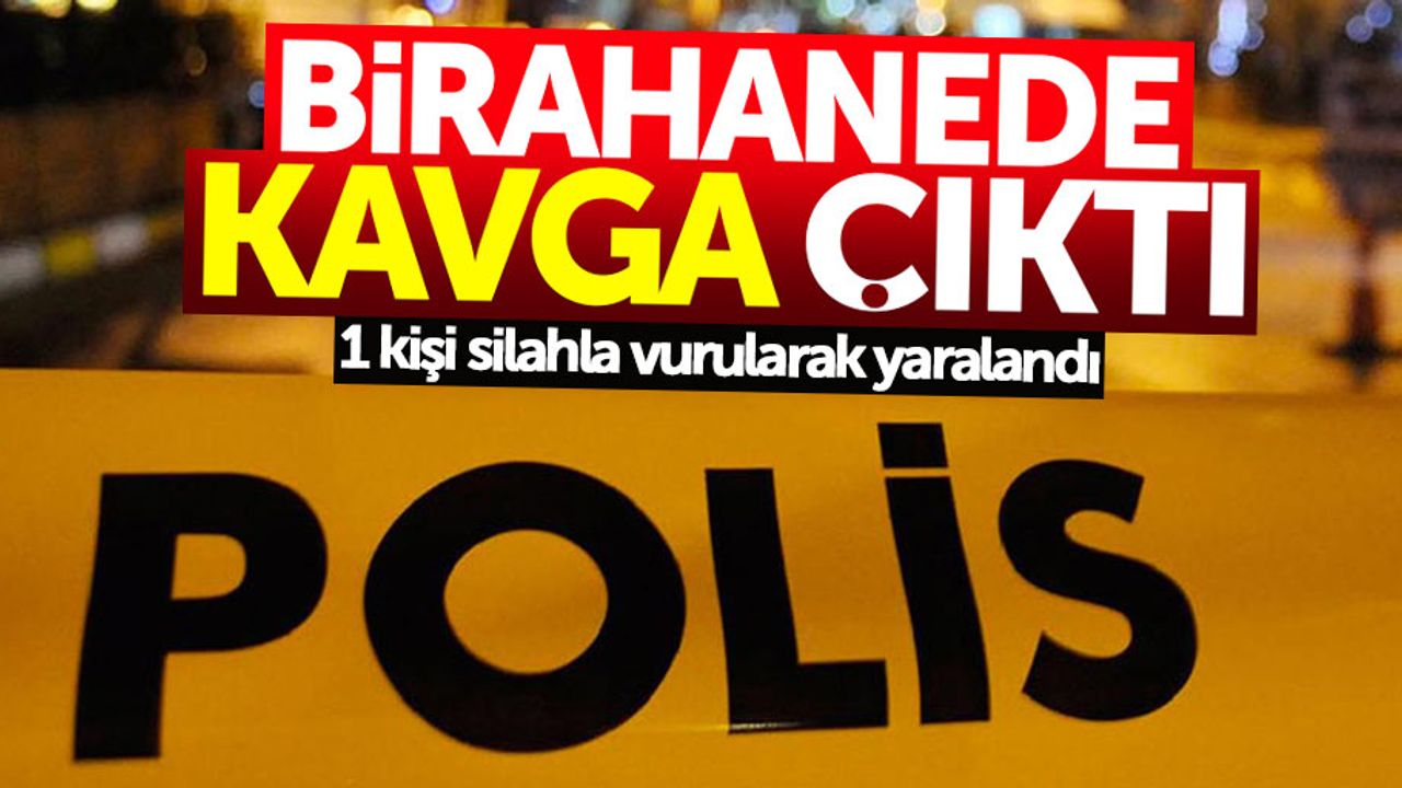 Samsun'da birahanede kavga çıktı: 1 yaralı