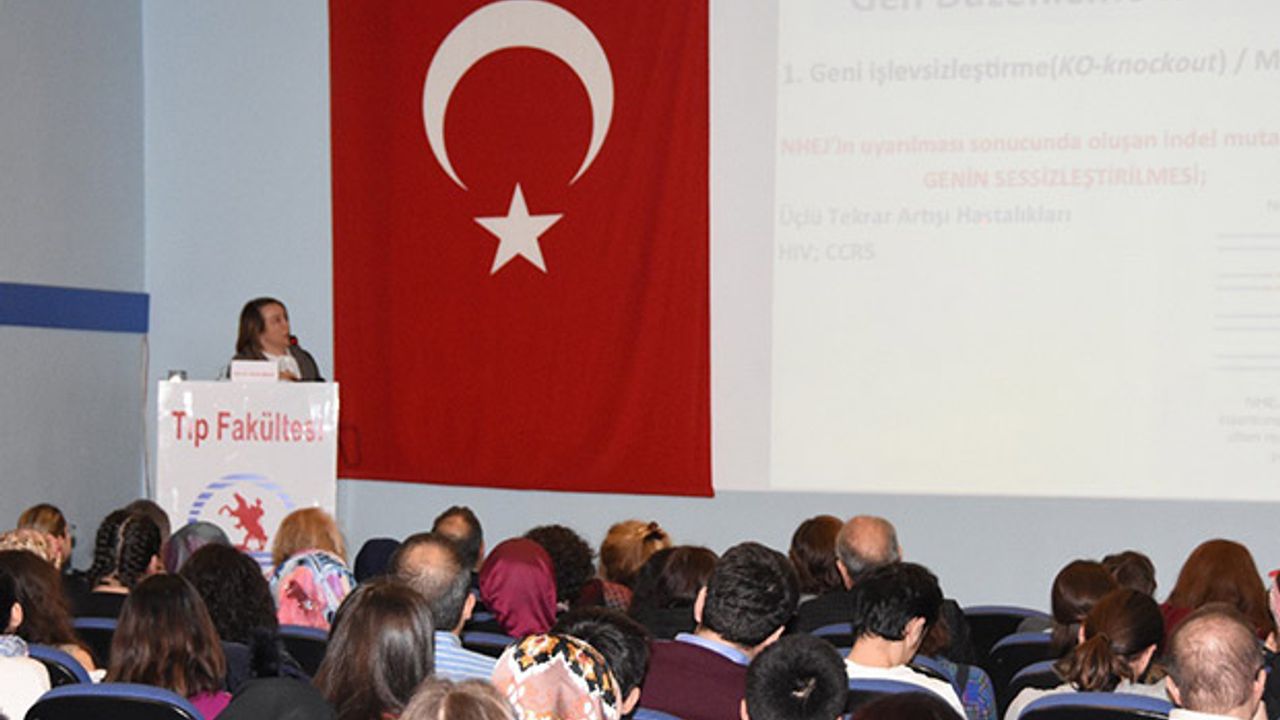 OMÜ'de Kök Hücre ve Gen Tedavisi paneli düzenlendi