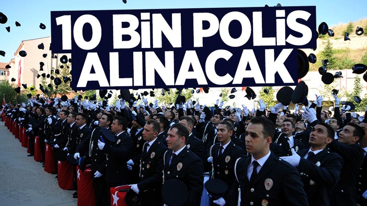 POMEM 10 bin polis alımı başvuruları için duyuru yapıldı