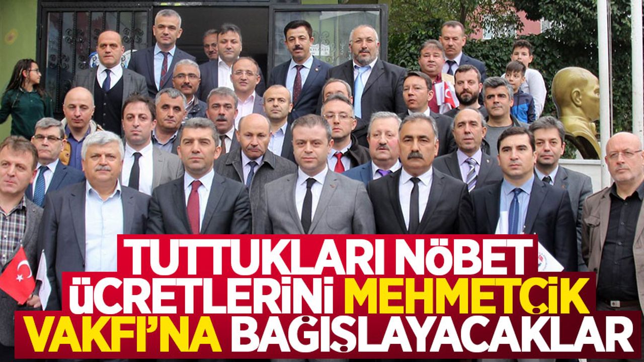 Samsun'da öğretmenler paralarını Mehmetçik Vakfı’na bağışlayacak
