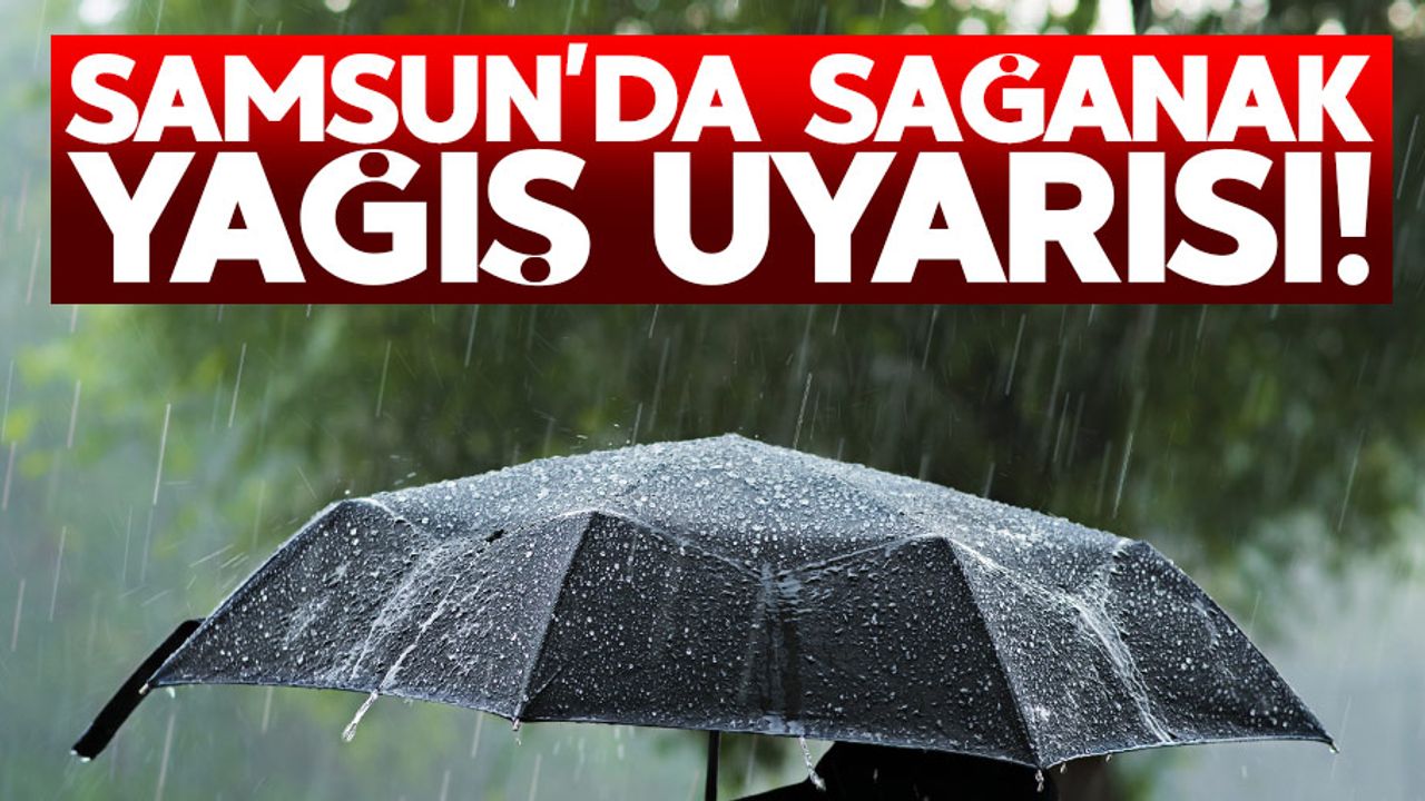 20 Nisan cuma Samsun hava durumu