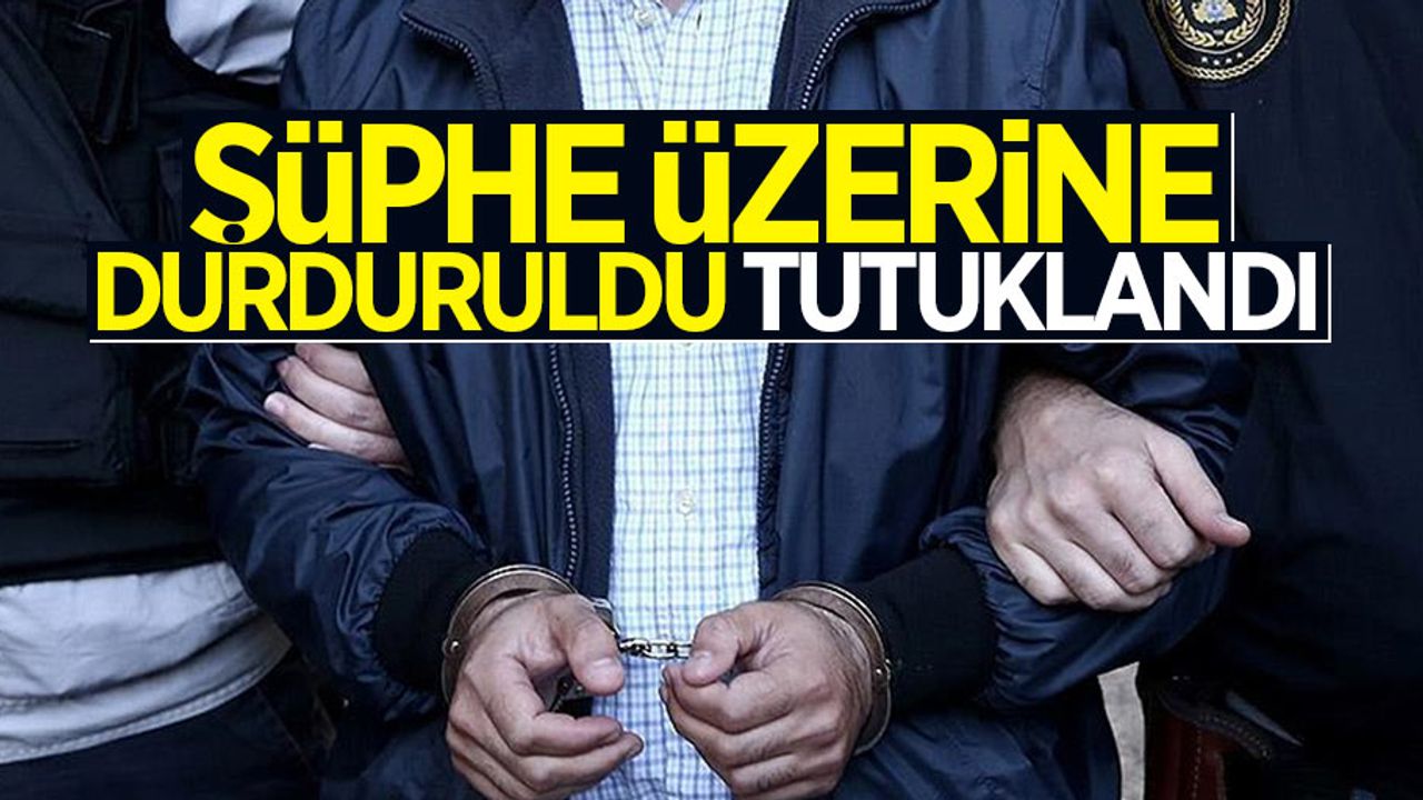 Samsun'da polis tarafından yakalanan şahıs tutuklandı