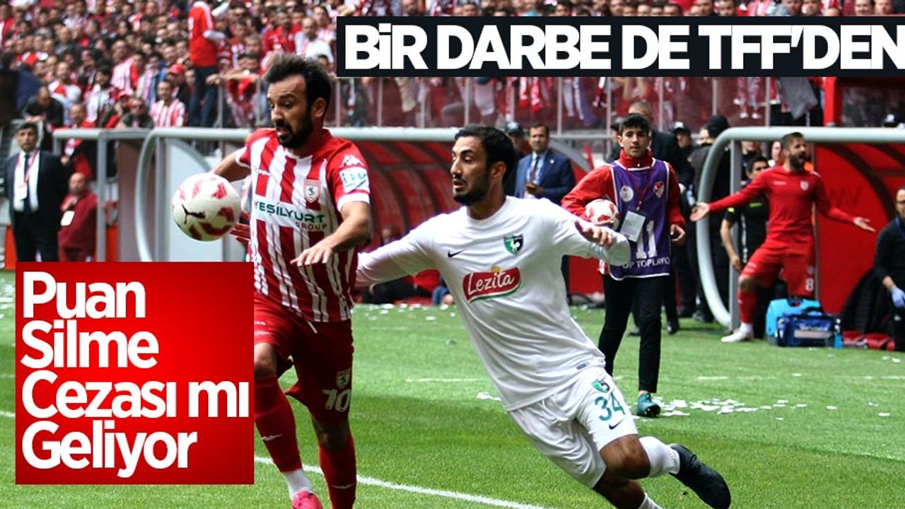 Bir darbe de TFF'den: Puan silme cezası geliyor