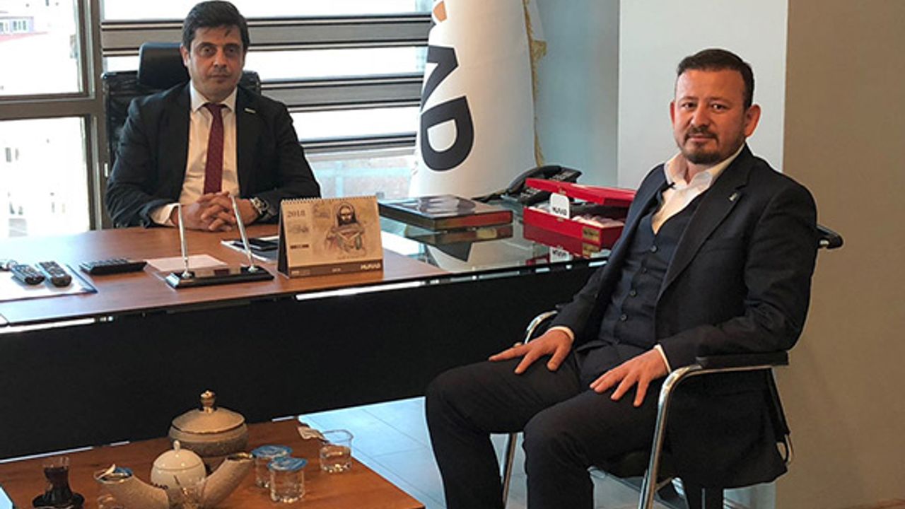 Ramazan Mırık'tan Başkan Tan'a ziyaret