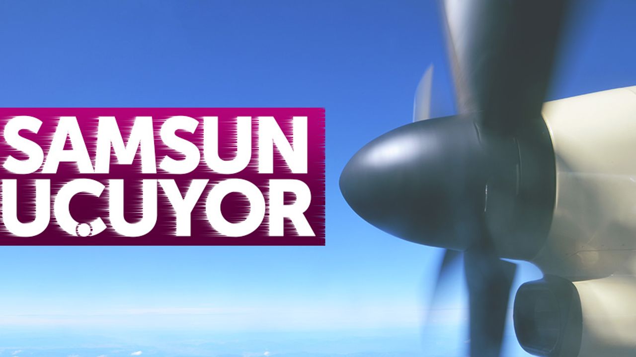 Samsun Çarşamba Havalimanı'nda yolcu sayısı arttı