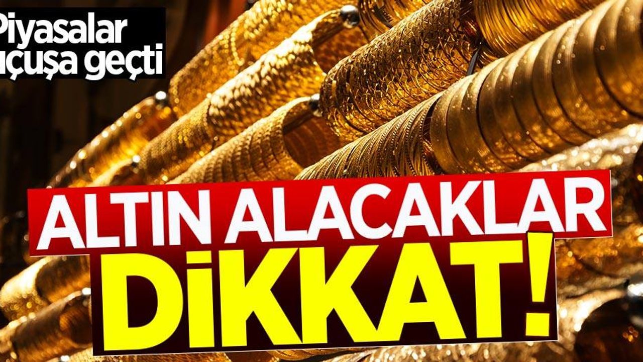 Altın alacaklar dikkat! Yükseliş sürüyor