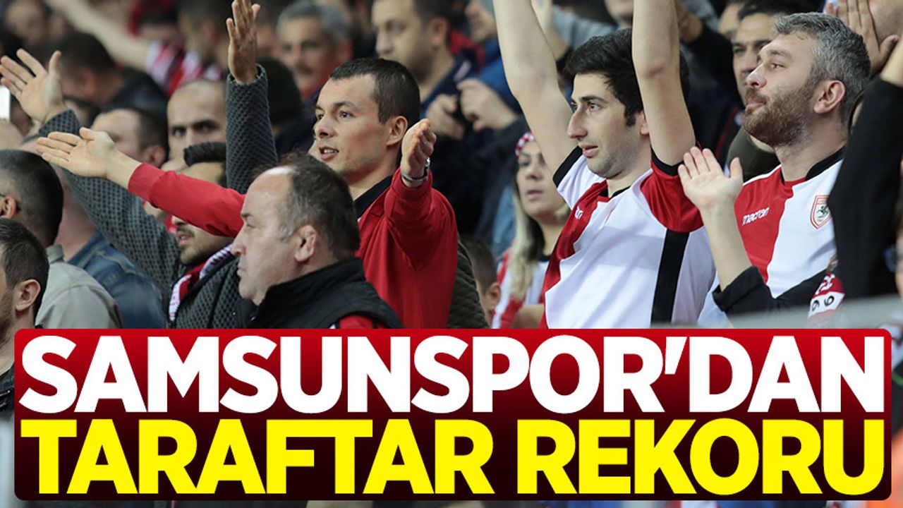 Samsunspor Kastamonuspor maçının taraftar sayısı açıklandı!