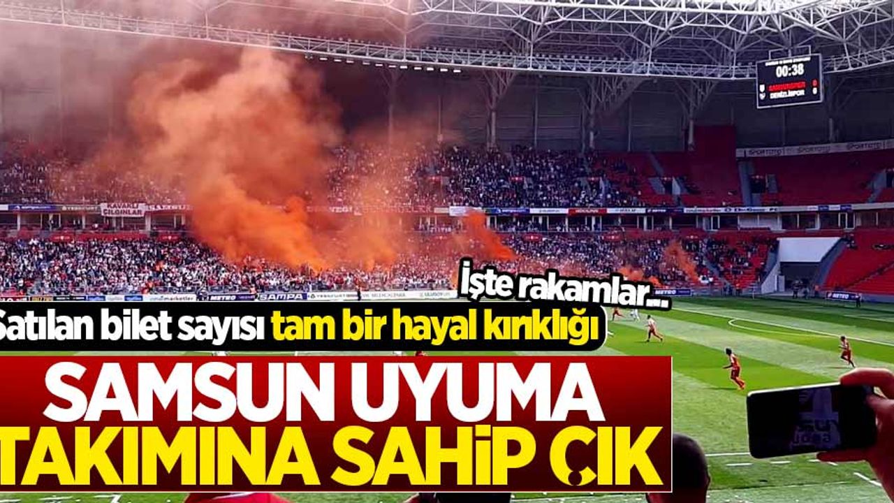 Satılan bilet sayısı tam bir hayal kırıklığı