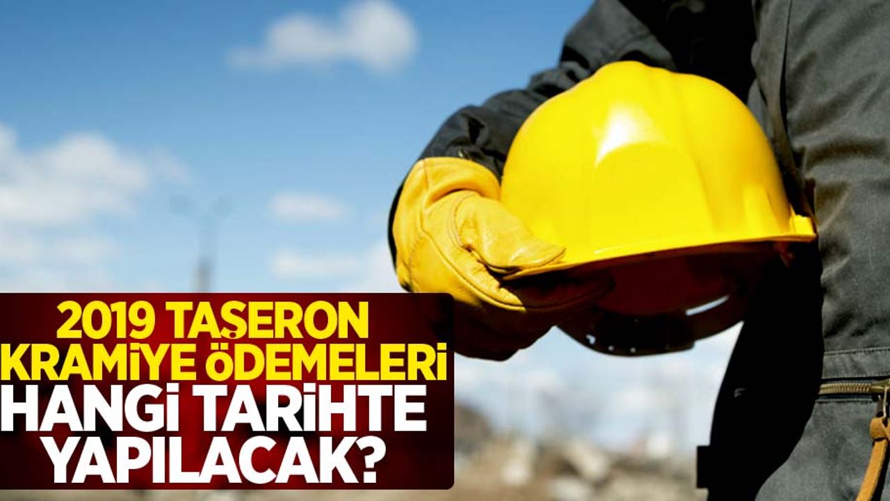 2019 Taşeron İkramiye (Tediye) Ödemeleri Hangi Tarihte Yapılacak?