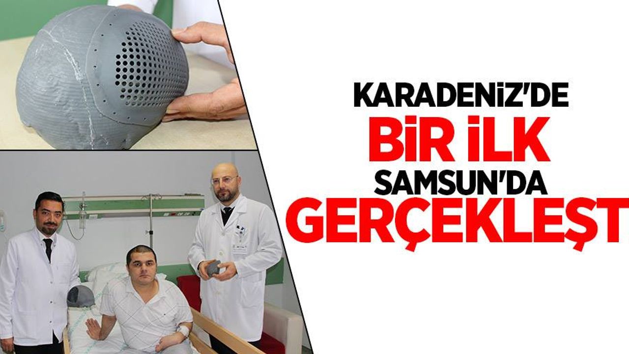 Karadeniz'de bir ilk Samsun'da gerçekleşti 