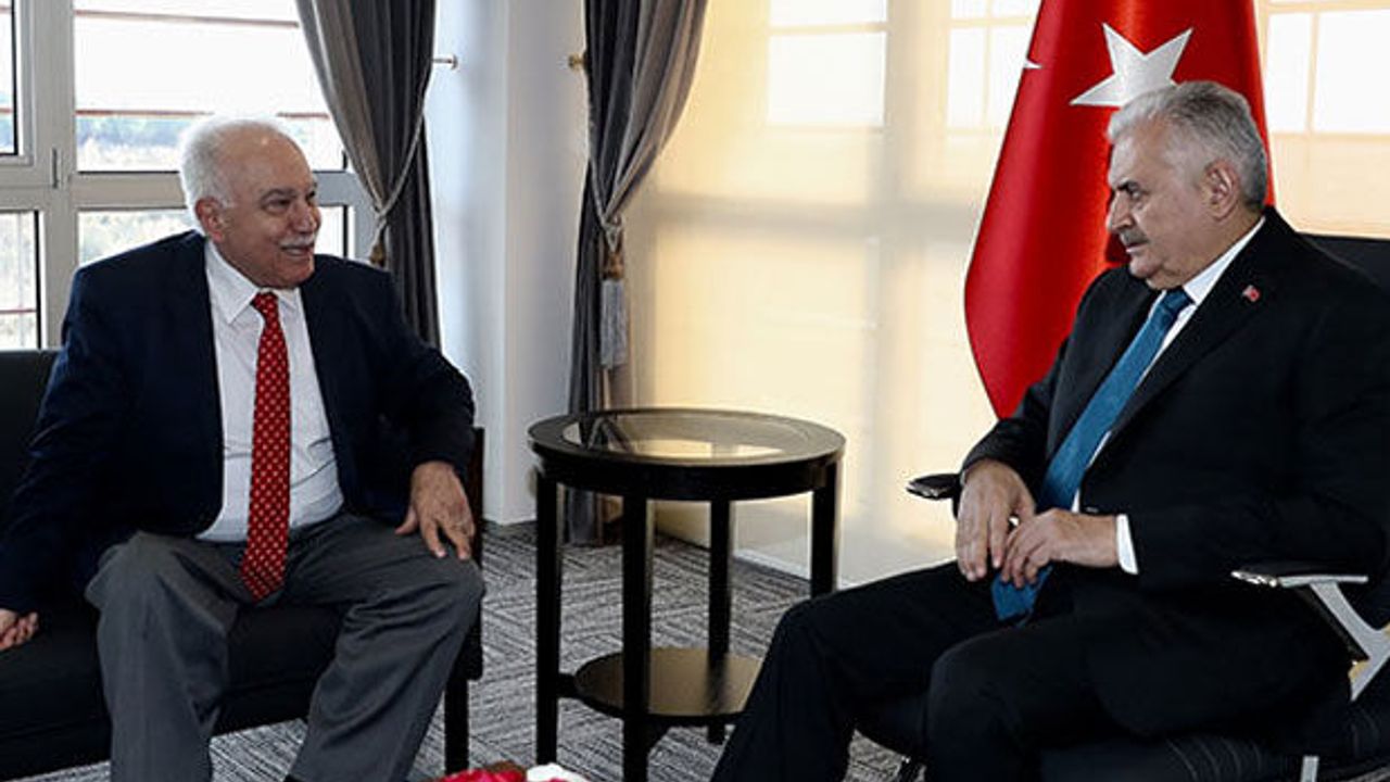 Binali Yıldırım ile Perinçek görüştü