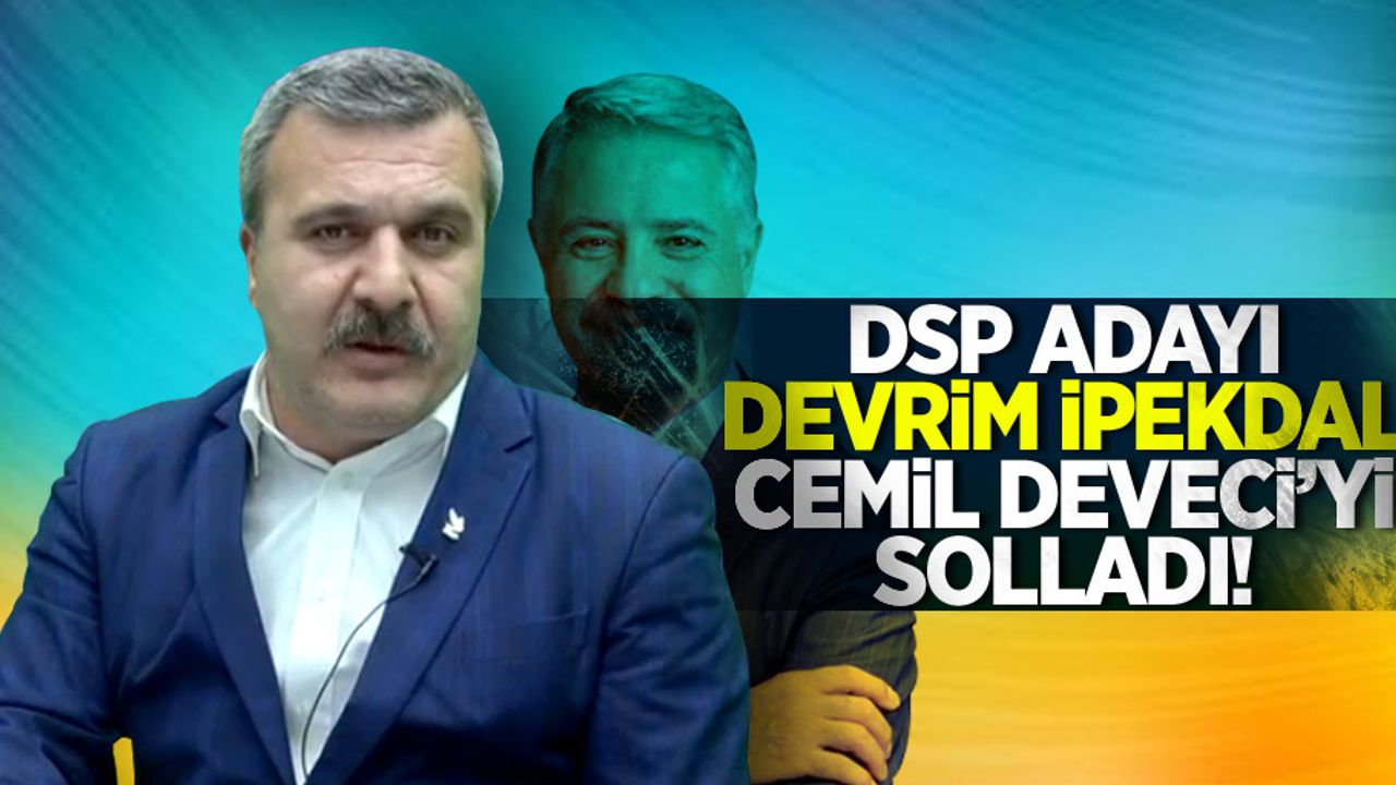 Atakum DSP adayı Devrim İpekdal, Cemil Deveci'yi solladı!