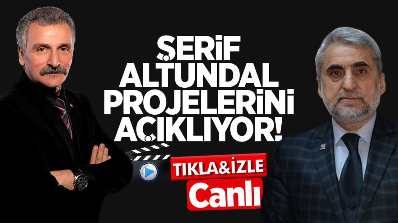 Gündem Özel'in konuğu Şerif Altundal