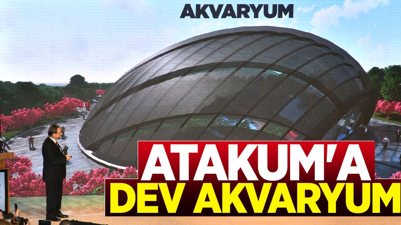 Zihni Şahin'den Atakum'a Akvaryum Müjdesi