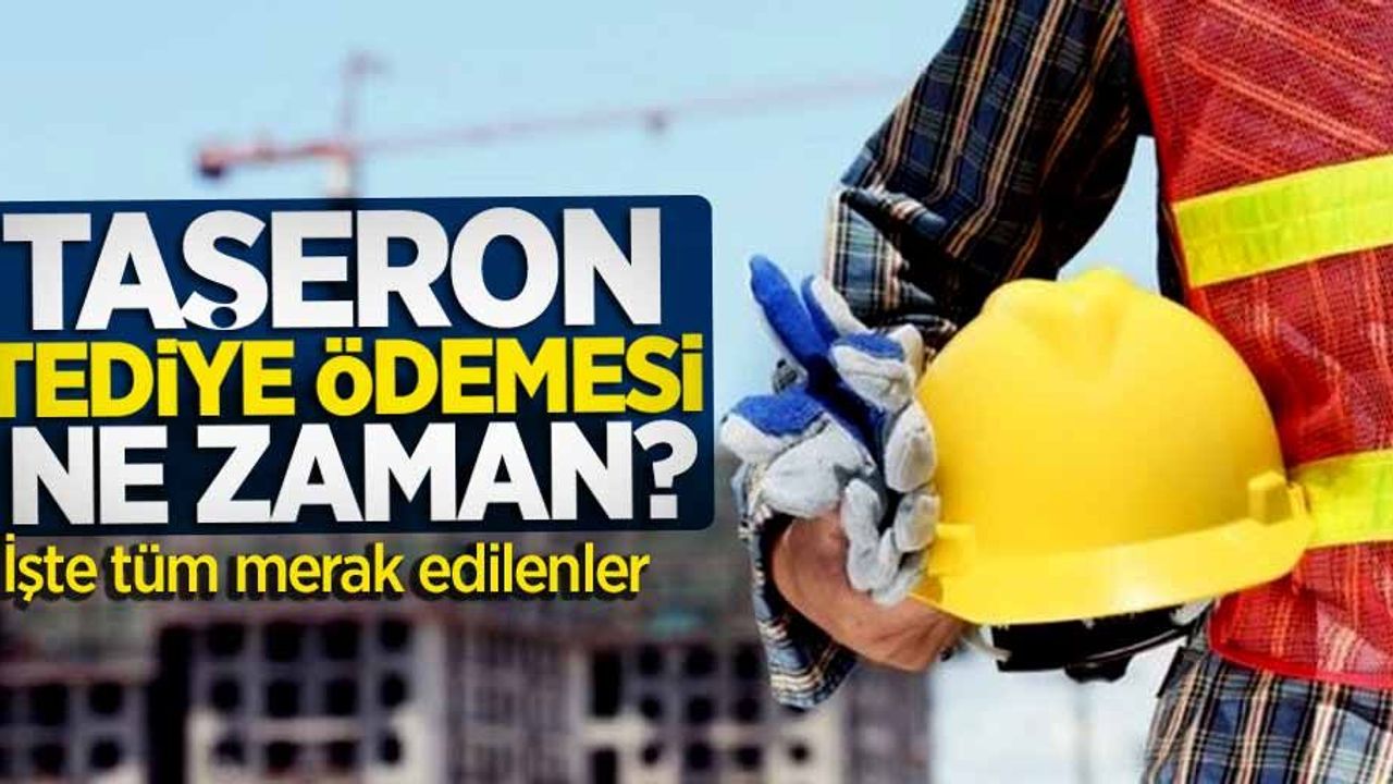 Taşeron tediye ödemesi ne zaman? Bayram ikramiyesi ne kadar?