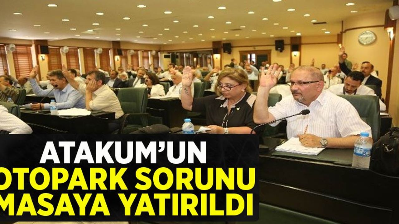 Atakum'un Otopark Sorunu Masaya Yatırıldı