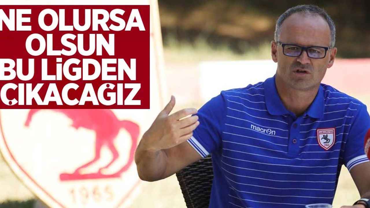 İrfan Buz: Ne olursa olsun bu ligden çıkacağız