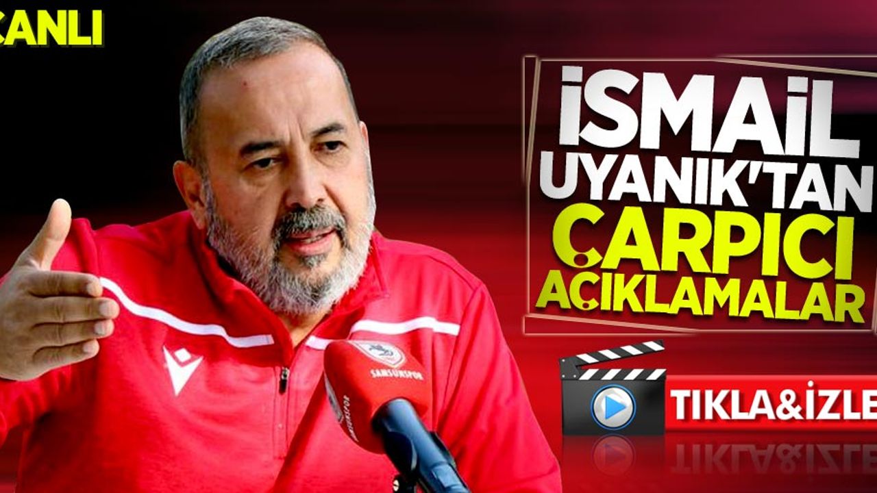 İsmail Uyanık basın açıklaması düzenliyor | CANLI
