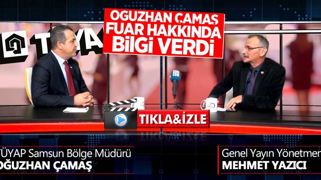 Oğuzhan Çamaş fuar hakkında bilgi verdi