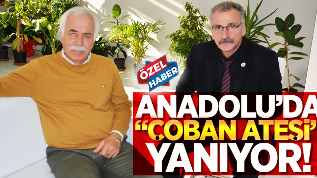 Anadolu'da çoban ateşi yanıyor!