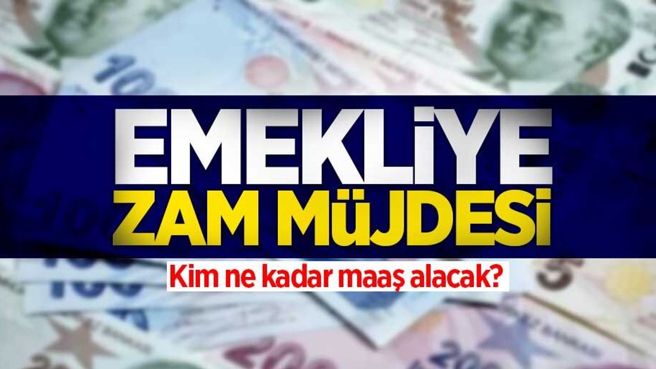 Emekliye zam müjdesi! Kim ne kadar alacak ?