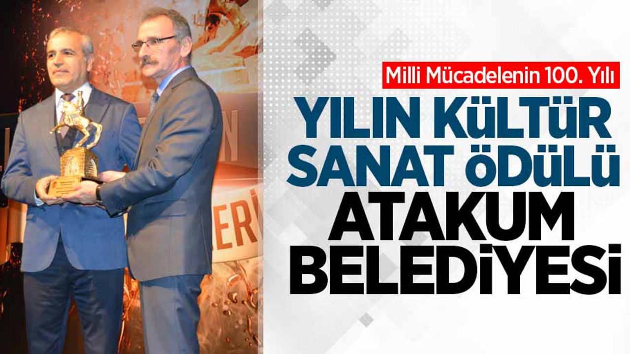 Milli Mücadelenin 100. Yılı Ödülleri: Atakum Belediyesi (Kültür Sanat Ödülü)