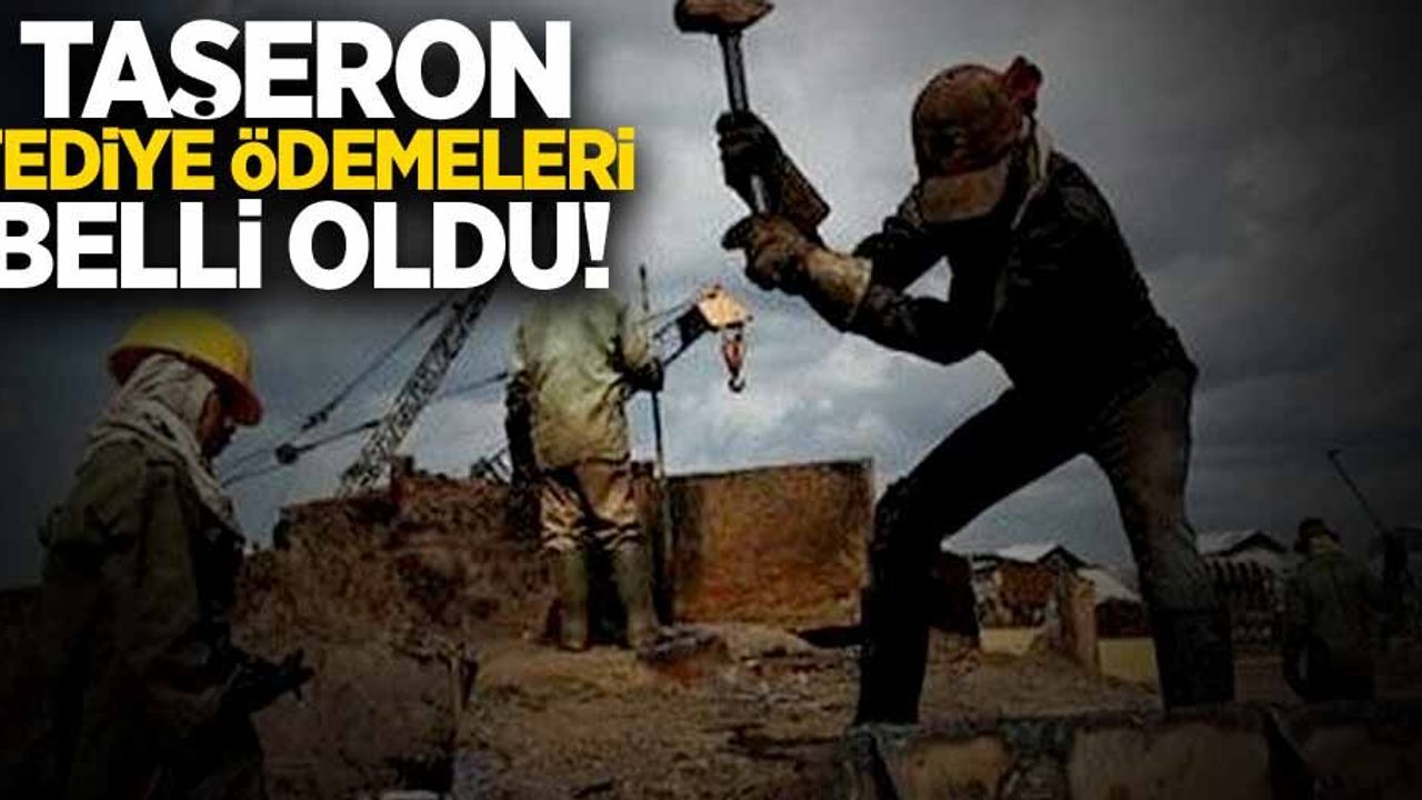Taşeron tediye ödeme miktarları belli oldu! 1. ilave tediye ödeme tarihi ne zaman? 