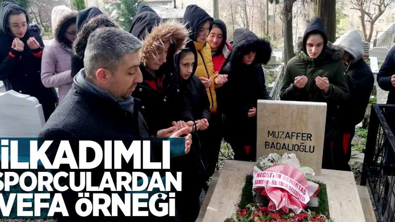 İlkadımlı sporculardan vefa örneği