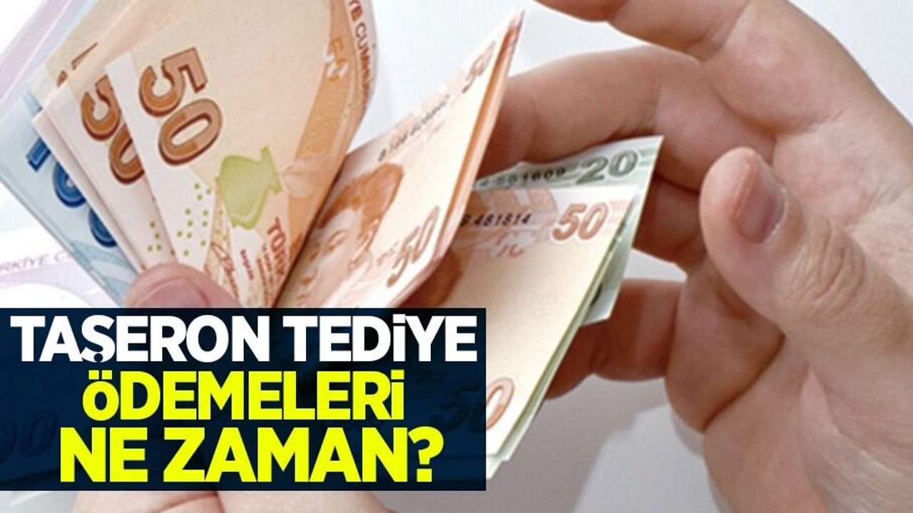 Taşeron Tediye Ödeme Tarihleri - 2020 İkinci Tediye Ödemeleri Ne Zaman?